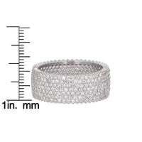 Micro Pave Eternity Ring UK