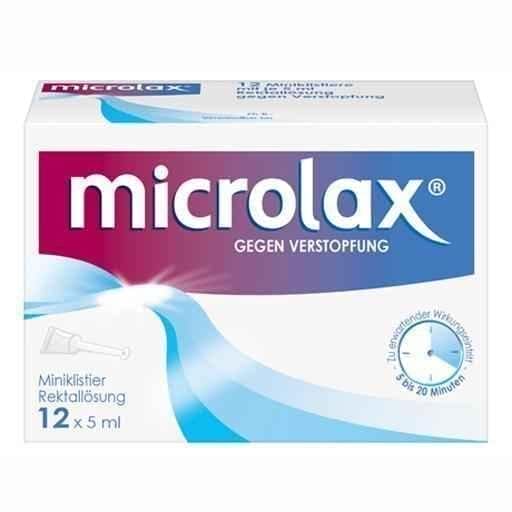 MICROLAX rectal solution enemas 12X5 ml UK