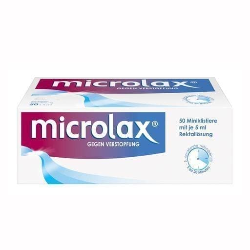 MICROLAX rectal solution enemas 50X5 ml UK