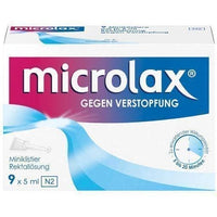 MICROLAX rectal solution enemas 9X5 ml UK