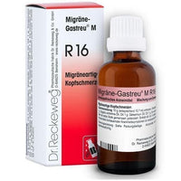 Migraine headaches, dizziness, pain, MIGRAINE-GASTREU M R16 mixture UK