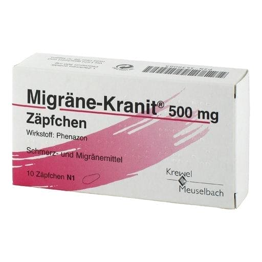 MIGRAINE KRANIT 500 mg suppository UK