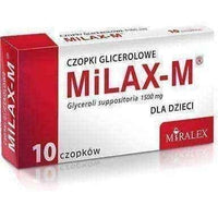 MILAX-M glycerol suppositories x 10 pcs UK