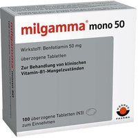 MILGAMMA mono 50 vitamin B1 deficiency UK