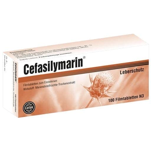 Milk thistle fruits, CEFASILYMARIN film-coated tablets UK