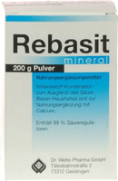 Minerals, REBASIT Mineral Pulver, acid-base balance UK