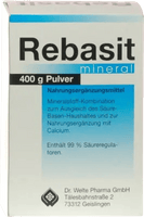 Minerals, REBASIT Mineral Pulver, acid-base balance UK