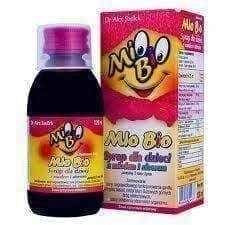 MIO BIO syrup for children 120ml 3 years+, children cough UK