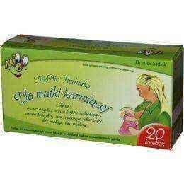 MIO BIO TEA FOR NURSING MOTHERS 1.5g × 20 bags, breastfeeding tea UK
