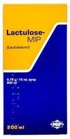 MIP lactulose syrup, hepatic encephalopathy UK