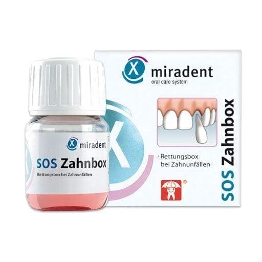 MIRADENT tooth rescue box SOS tooth box, broken teeth UK