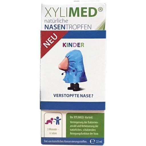 MIRADENT Xylimed Kid's natural nose drops 22 ml UK