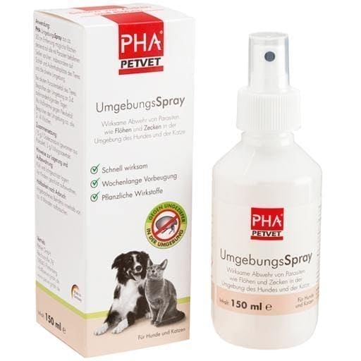 Mite spray for dogs PHA ambient spray for dogs, cats UK