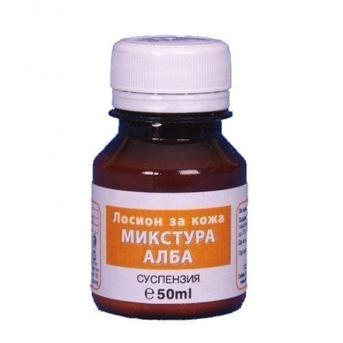 MIXTURE ALBA dermal suspension 50ml. MIXTURA ALBA UK