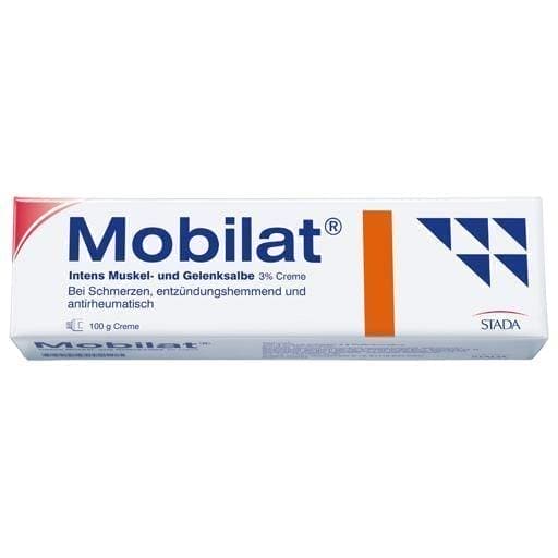 MOBILAT Intens muscle and joint ointment 3% cream 100 g flufenamic acid UK