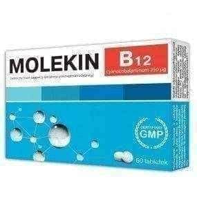 Molekin B12 250μg x 60 tablets UK