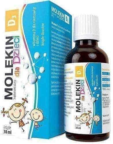 Molekin D3 for children drops UK