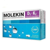 Molekin D3 + K2 x 30 tablets UK