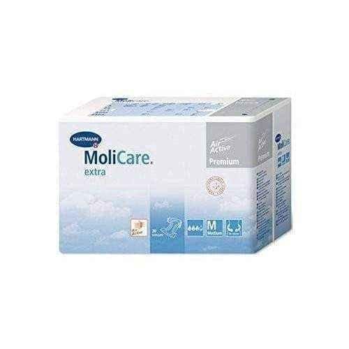 MoliCare Premium Extra Soft diapers size M x 30 pieces UK
