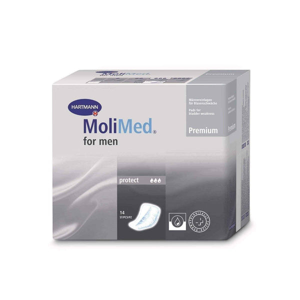 MoliMed for the Men protect absorbent cores x 14 pieces UK