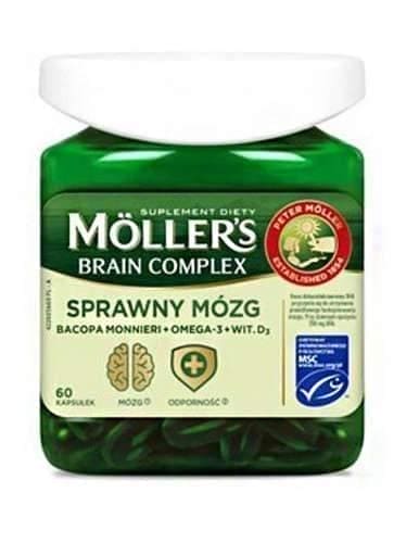 Moller's Brain Complex, bacopa, Omega-3 UK