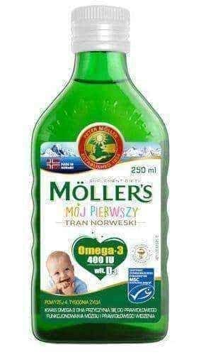 Moller's My First Norwegian Fish Oil 250ml UK