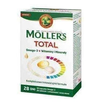 Mollers Mama Omega 3 x 28 capsules + Vitamins and Minerals x 28 tablets UK