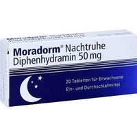 MORADORM, have a restful night diphenhydramine hydrochloride, sleep disorders UK