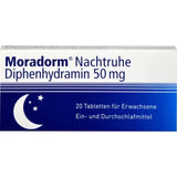 MORADORM, have a restful night diphenhydramine hydrochloride, sleep disorders UK