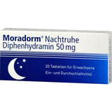 MORADORM, have a restful night diphenhydramine hydrochloride, sleep disorders UK