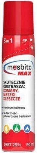 Mosbito Max spray against mosquitoes, black flies and ticks 90ml UK