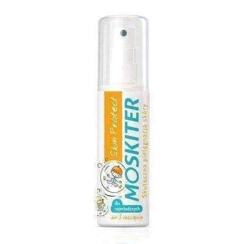 MOSKITER PROTECT SKIN 100ml, Repels insects prevent bed bug bites UK
