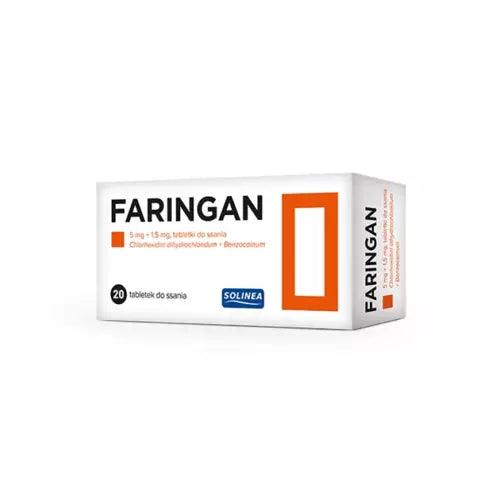 Mouth inflammation, throat inflammation cure, Faringan lozenges UK