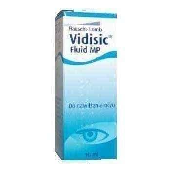 MP Fluid Vidisic (2 mg / g) of the eye gel 10ml UK