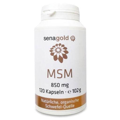 MSM CAPSULES Senagold 120 pcs UK