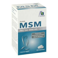 MSM tablets methylsulfonylmethane supplement UK