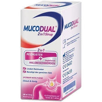 MUCODUAL 2in1 syrup 100 ml sore throat remedies UK