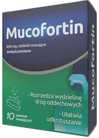 Mucofortin, acetylcysteine, effervescent tablets UK