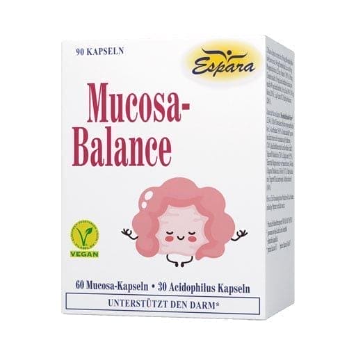 MUCOSA Balance, lactic acid bacteria, phosphatidylcholine Capsules UK