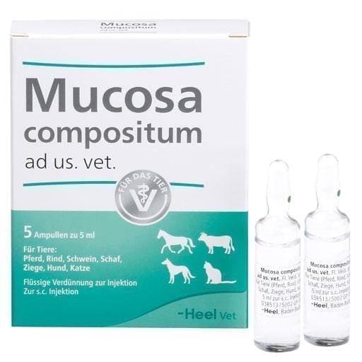 MUCOSA compositum ad us.vet. Ampoules 5X5 ml UK