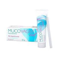 MUCOVAGIN vaginal gel. 25g menopause dryness, female lubrication UK