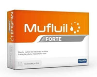 Mufluil Forte x 10 ampoules, N-acetylcysteine and hyaluronic acid UK