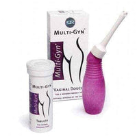 Multi-Gyn Irrigation Set Irrigation + vaginal tablets for vaginal irrigations x 10 pieces x 1 set UK