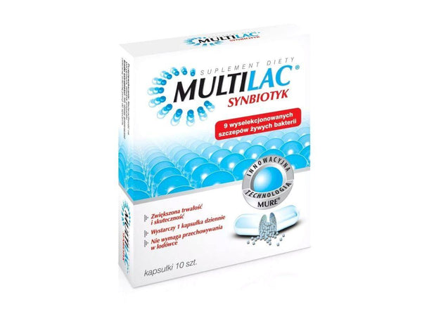 MULTILAC Synbiotic (Probiotic + Prebiotic) UK