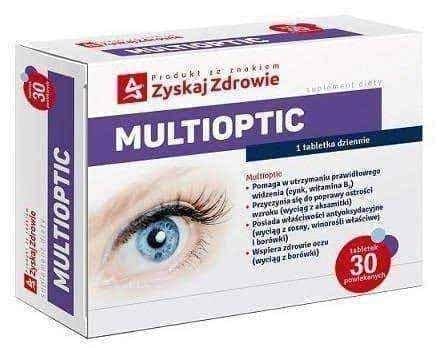 Multioptic x 30 tablets UK