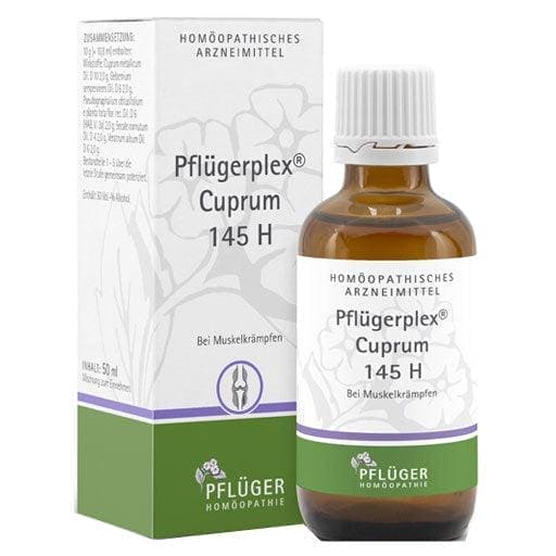 Muscle cramps, muscle cramps treatment, PFLUEGERPLEX Cuprum 145 H drops UK