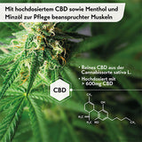 muscle relaxers Cannabis CBD Gel 180 ml