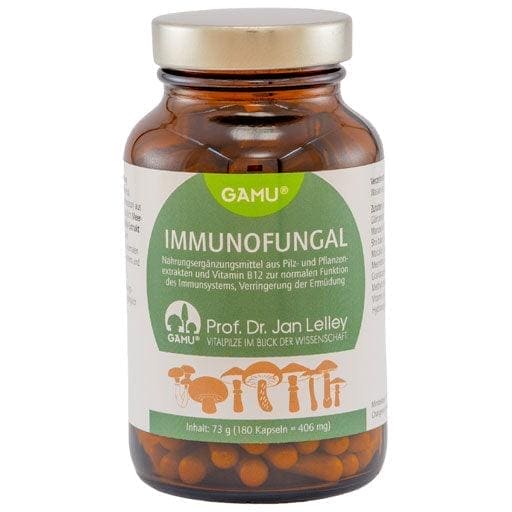 Mushroom and plant extracts with vitamin B12, IMMUNOFUNGAL Capsules UK