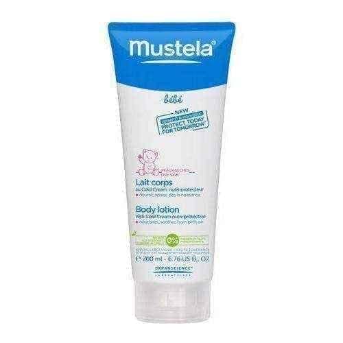 MUSTELA Bebe Body Lotion with Cold Cream Protective Cream 200ml UK