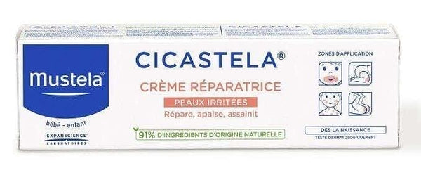 Mustela cicastela repairing cream 40ml, cicastela mustela UK